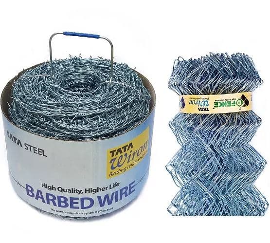 Tata Wiron Aayush galvanised wire with its Tashiel-1000 blue coating