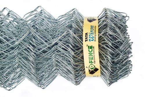 Tata Wiron chain-link D-Fence galvanised fencing mesh